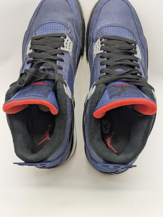 Air Jordan 4 Winterized Loyal Blue Men’s Size 13 White Black Red Gray Shoes Nike main image 4